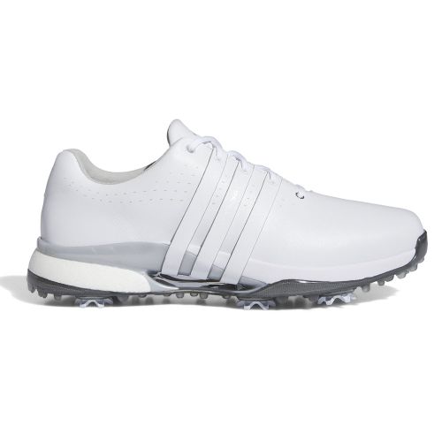 adidas TOUR360 24 Golf Shoes White Silver Silvermere Golf