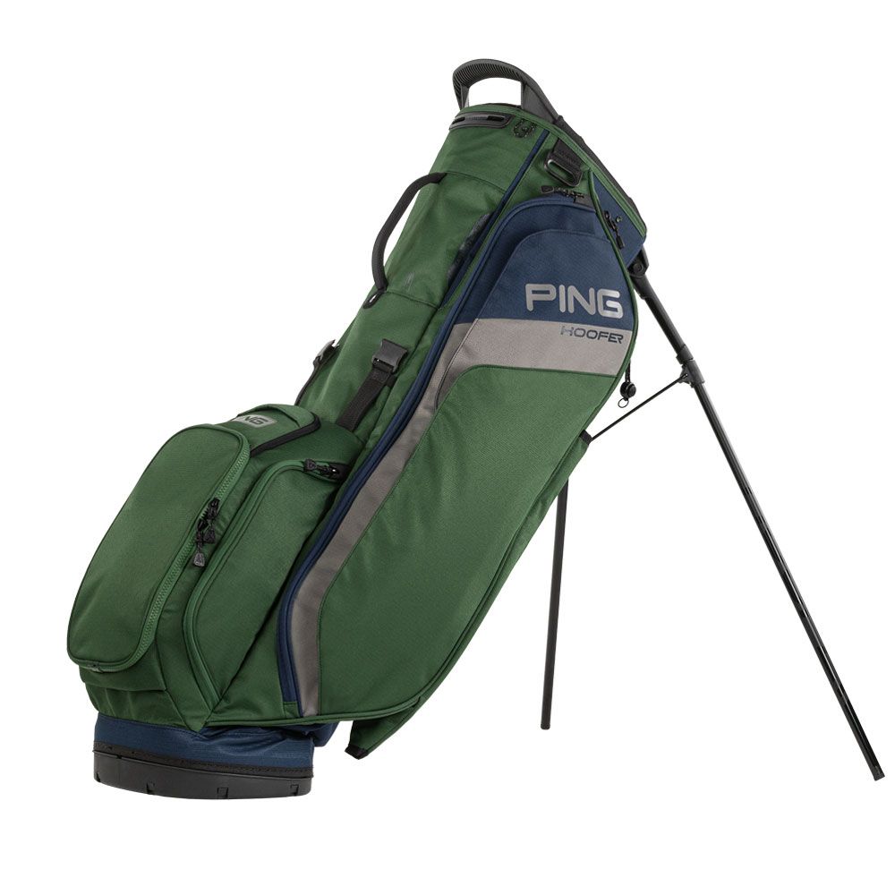 PING Ping Hoofer Stand Bag Dark Green Grey Navy 2025