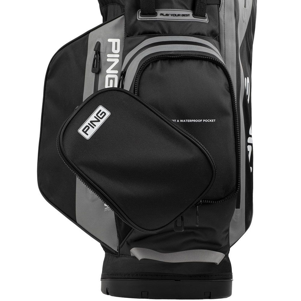 PING Ping Hoofer Monsoon 231 Stand Bag BLK/IRN