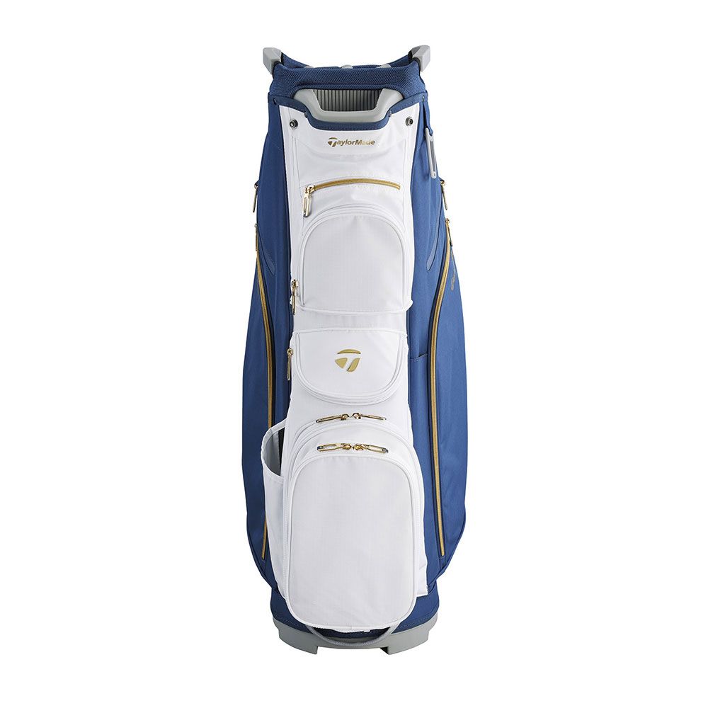 TAYLORMADE TaylorMade Kalea Gold Cart Bag Navy White