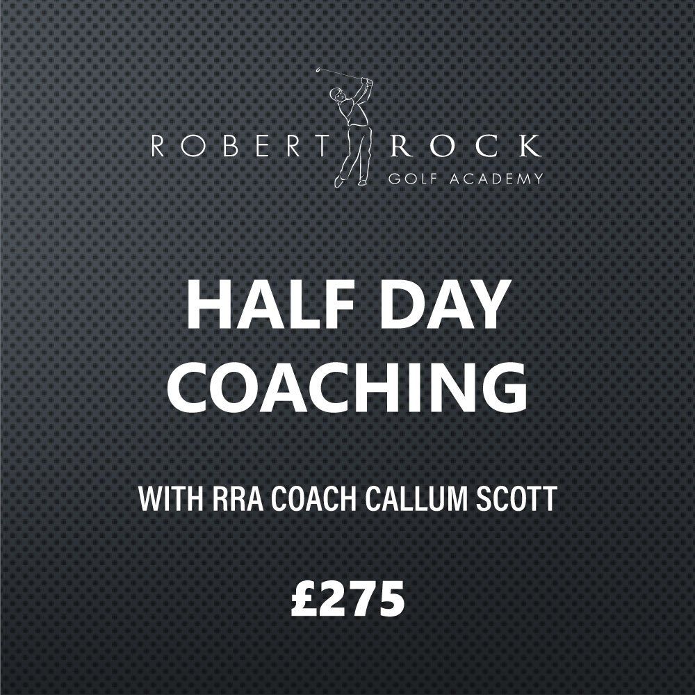 Robert Rock Academy Half Days Coaching with Callum Scott