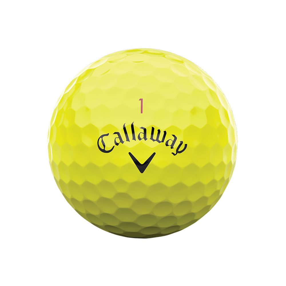 CALLAWAY Callaway Chrome Tour Dozen Pack Yellow