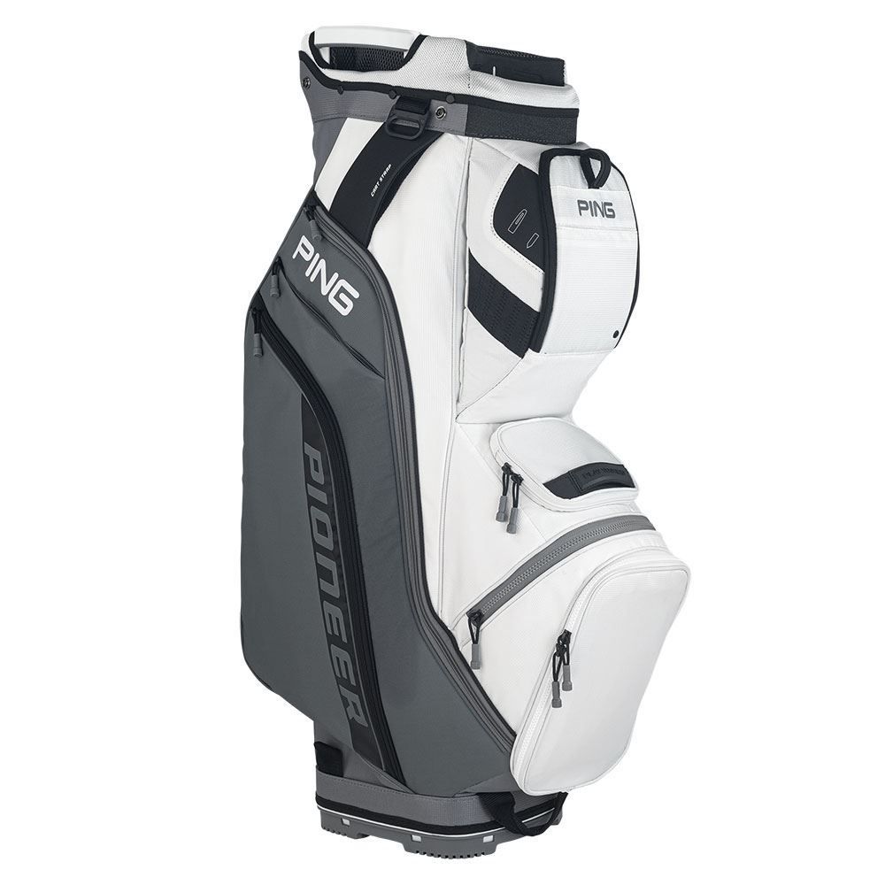 PING Ping Pioneer Cart Bag Grey/White