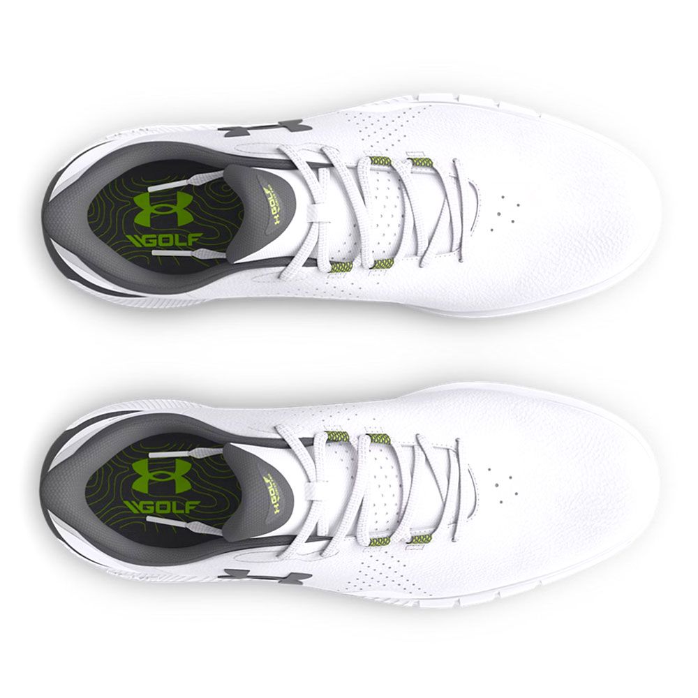 UNDER ARMOUR Under Armour Drive Fade Spikeless White Golf Shoes 3026922