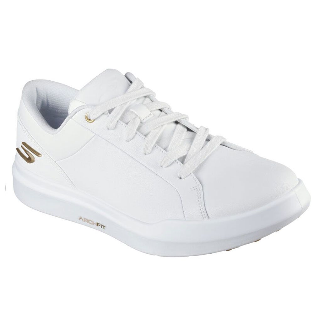 SKECHERS Skechers GO GOLF DRIVE 6 Womens Golf Shoes White Gold