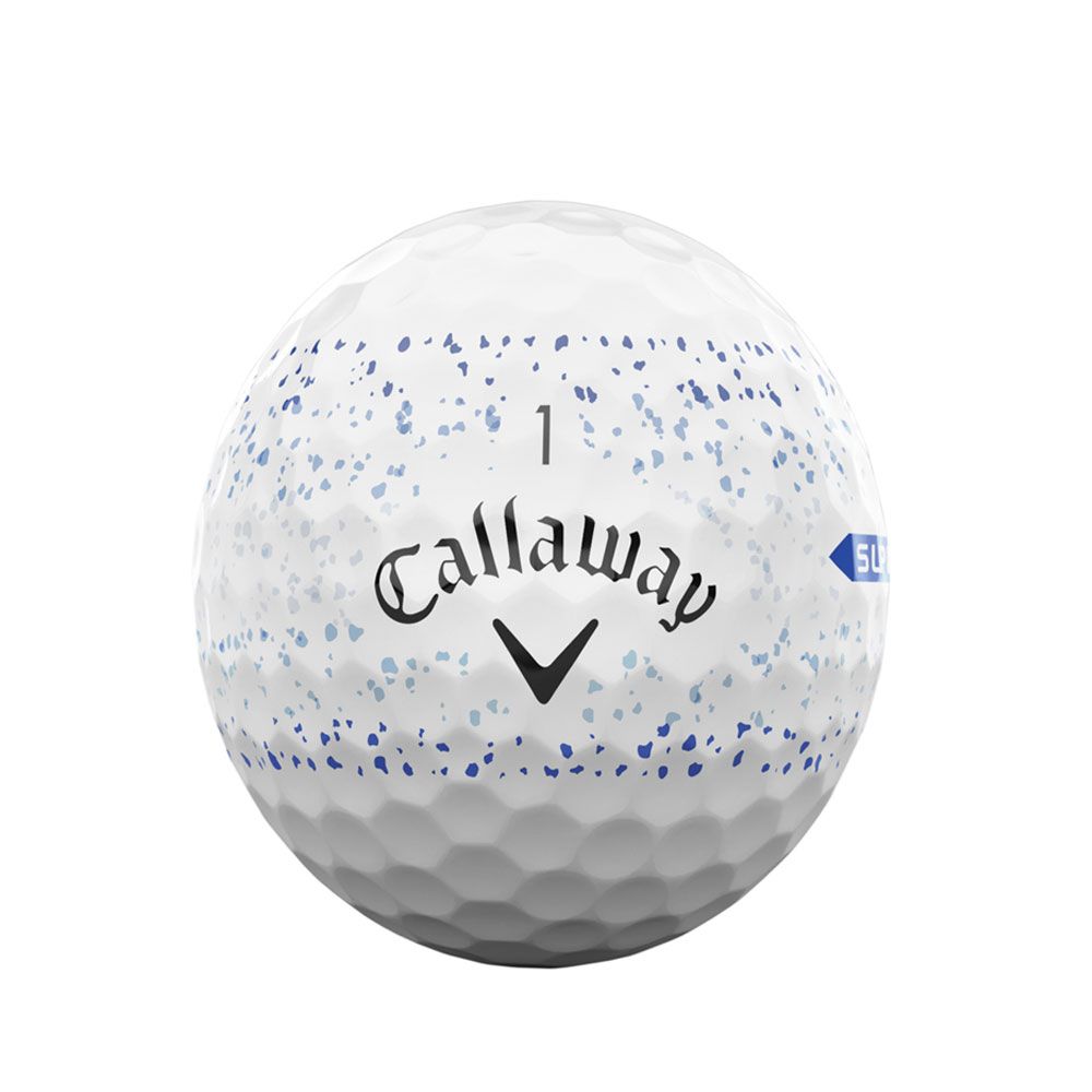 CALLAWAY Callaway Supersoft 2024 Blue Splatter Dozen Golf Balls