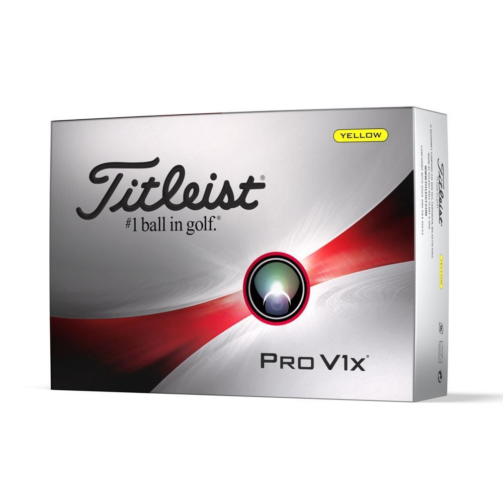 TITLEIST Titleist Pro V1x Yellow Golf Balls 2023