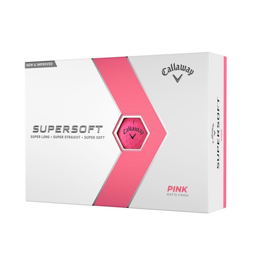 CALLAWAY Callaway Supersoft 2023 Pink Dozen Golf Balls