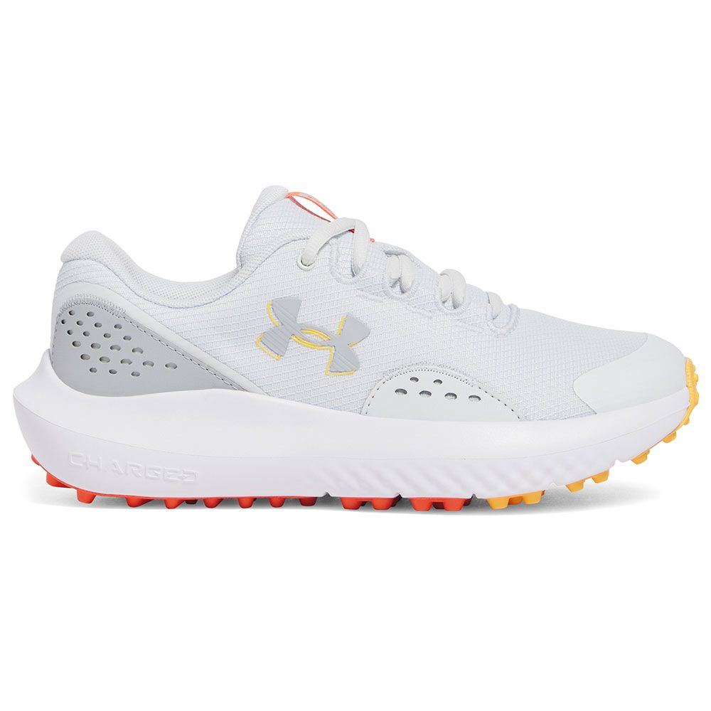 UNDER ARMOUR Under Armour Surge Junior Golf Shoes Gray White