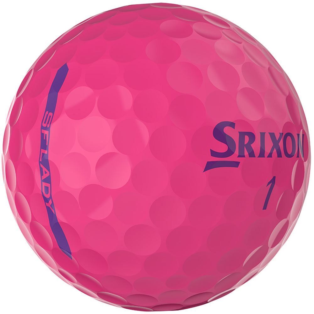 SRIXON Srixon Soft Feel Ladies Golf Balls Pink Dozen Pack