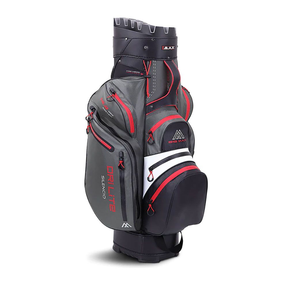 BIG MAX Big Max DRI LITE Silencio 2 Org Cart Bag Grey/Black