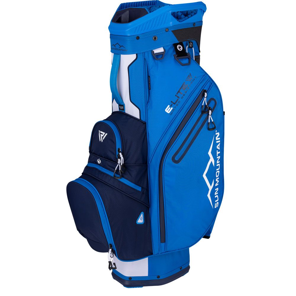 SUN MOUNTAIN Sun Mountain E-Lite Cart Bag Black Navy Blue White