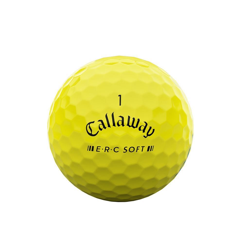 CALLAWAY Callaway ERC Soft 2023 Yellow Triple Track Dozen Golf Balls