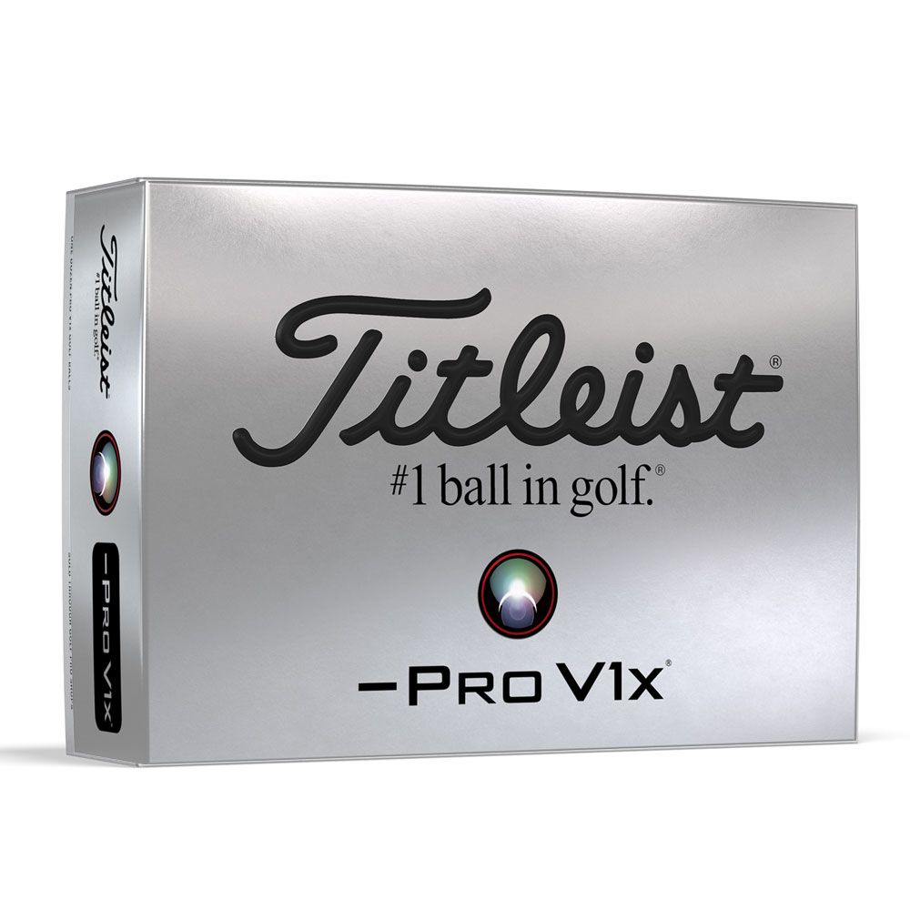 TITLEIST Titleist 2025 PRO V1x Left Dash Align Dozen Golf Balls