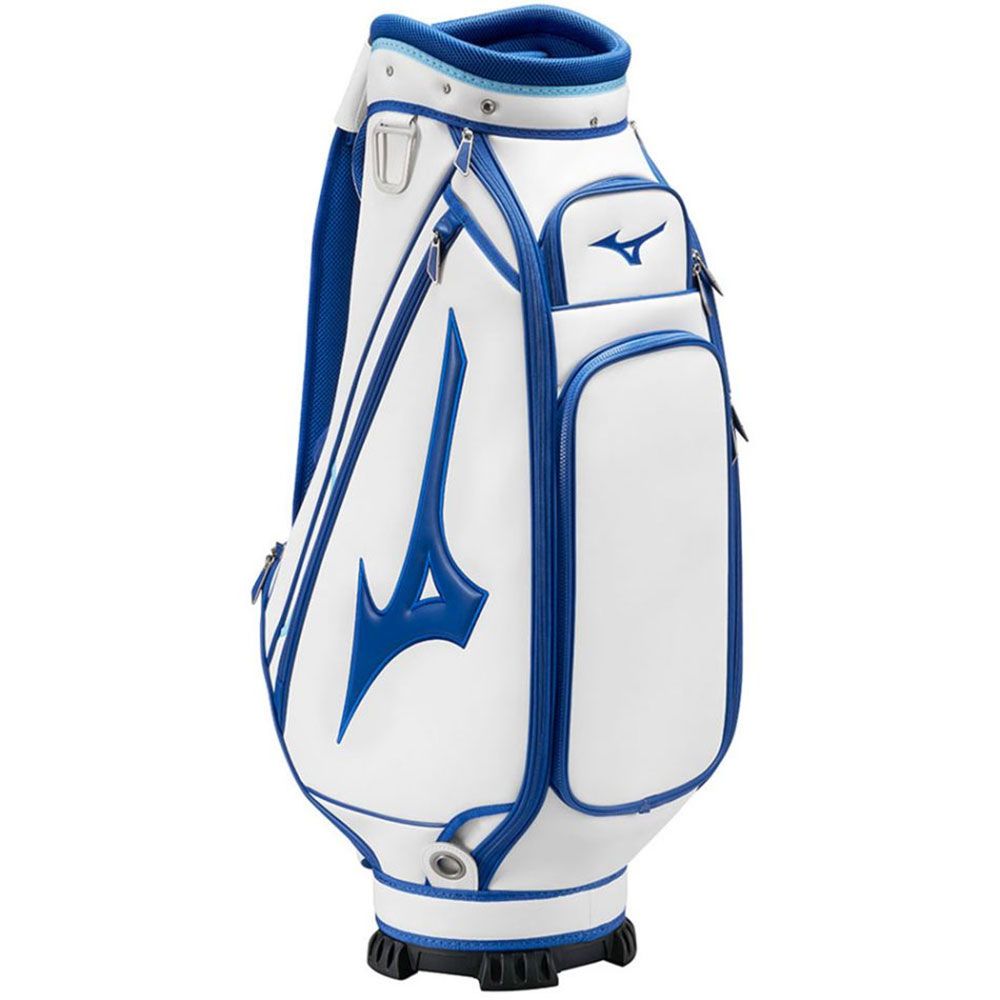 MIZUNO Mizuno Tour Staff Mid Cart Bag White/Blue