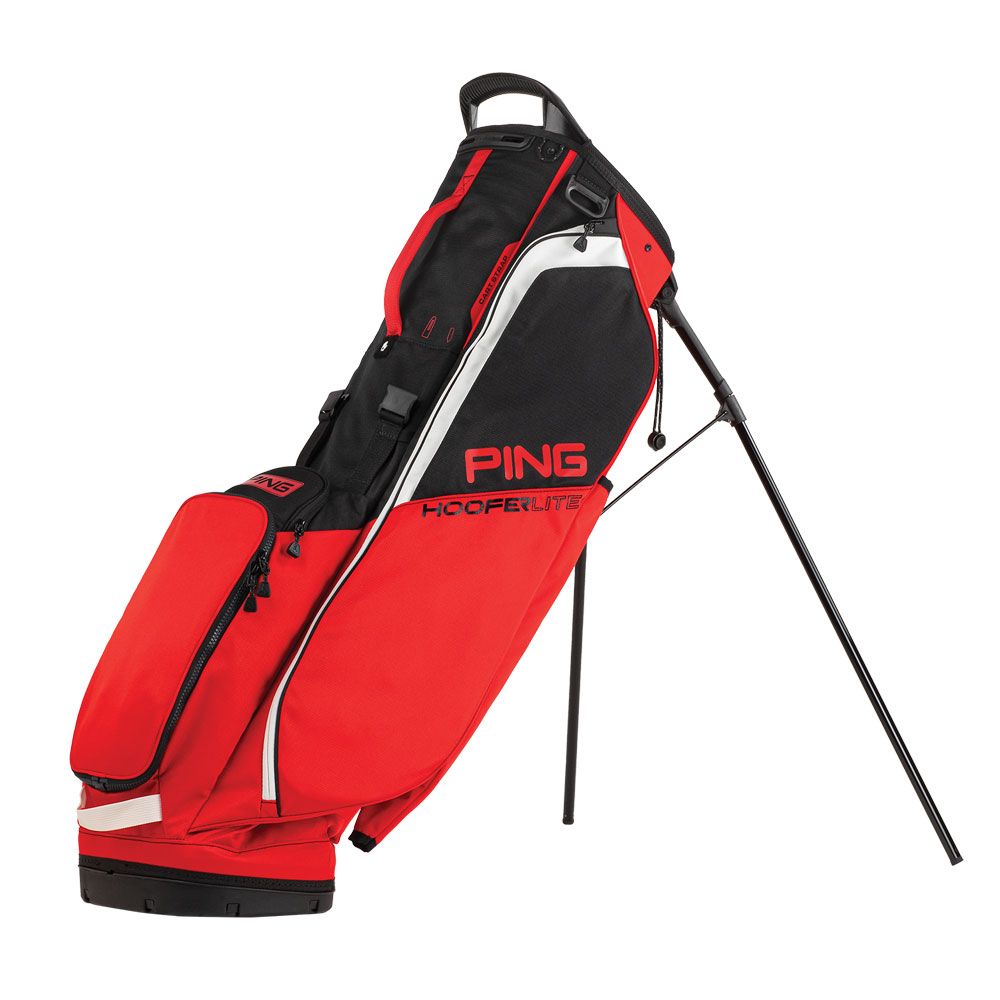 PING Ping Hooferlite 231 Stand Bag Red Black White