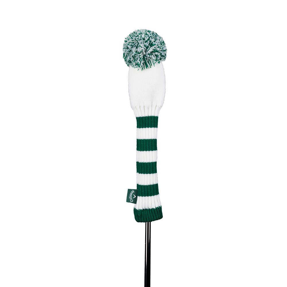 CALLAWAY Callaway White/Green Pom Pom Headcover Fairway