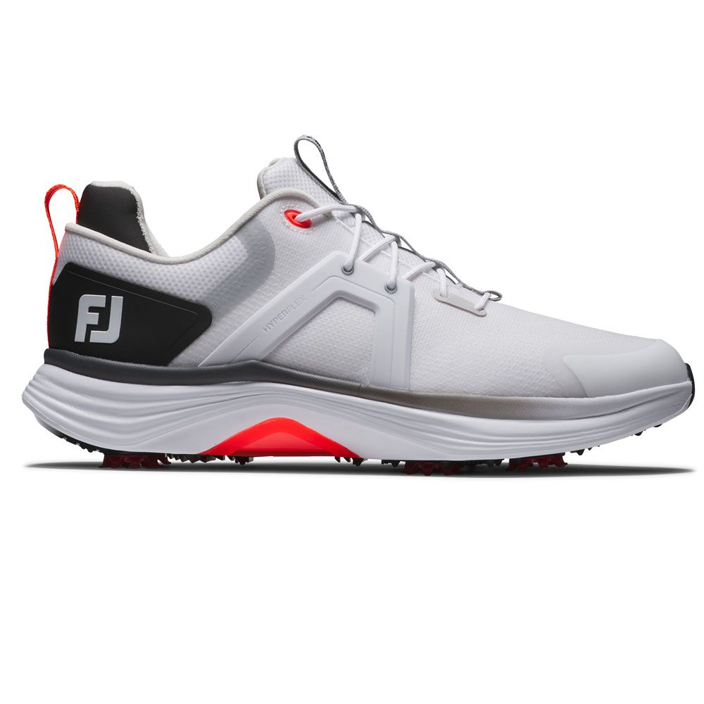 FOOTJOY Footjoy Hyperflex Golf Shoes White Black 55469