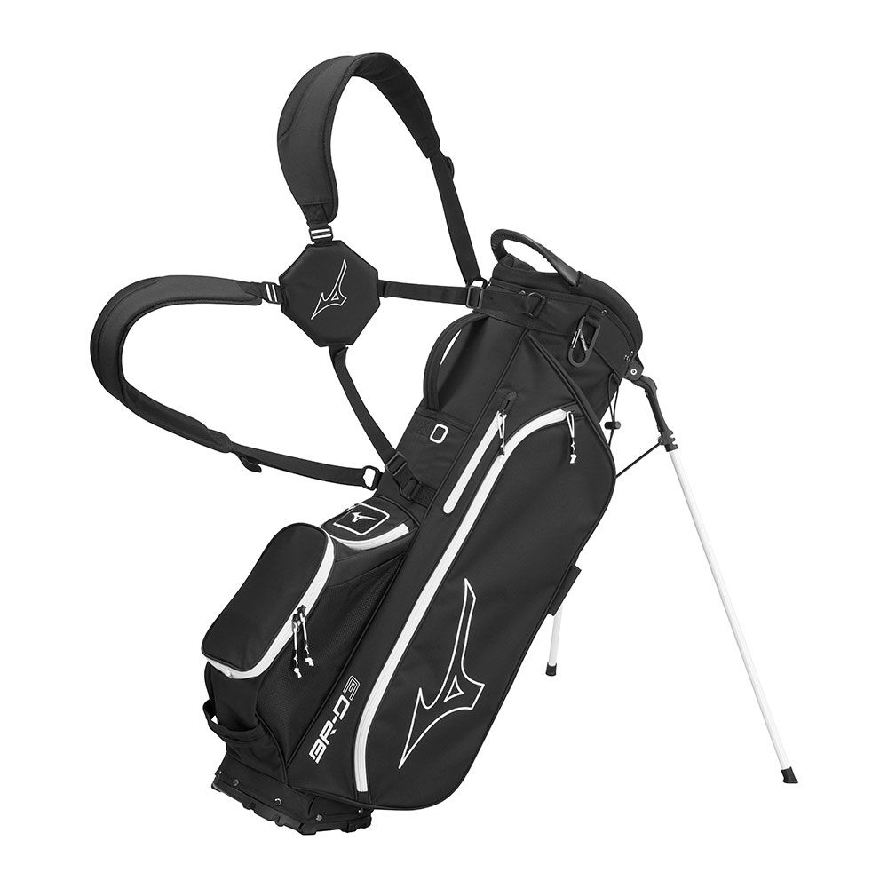 MIZUNO Mizuno BR-D3 Stand Bag Black White