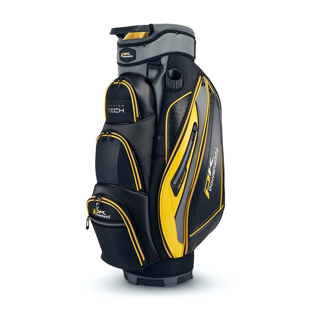 POWAKADDY PowaKaddy Premium Tech Cart Bag Black Yellow