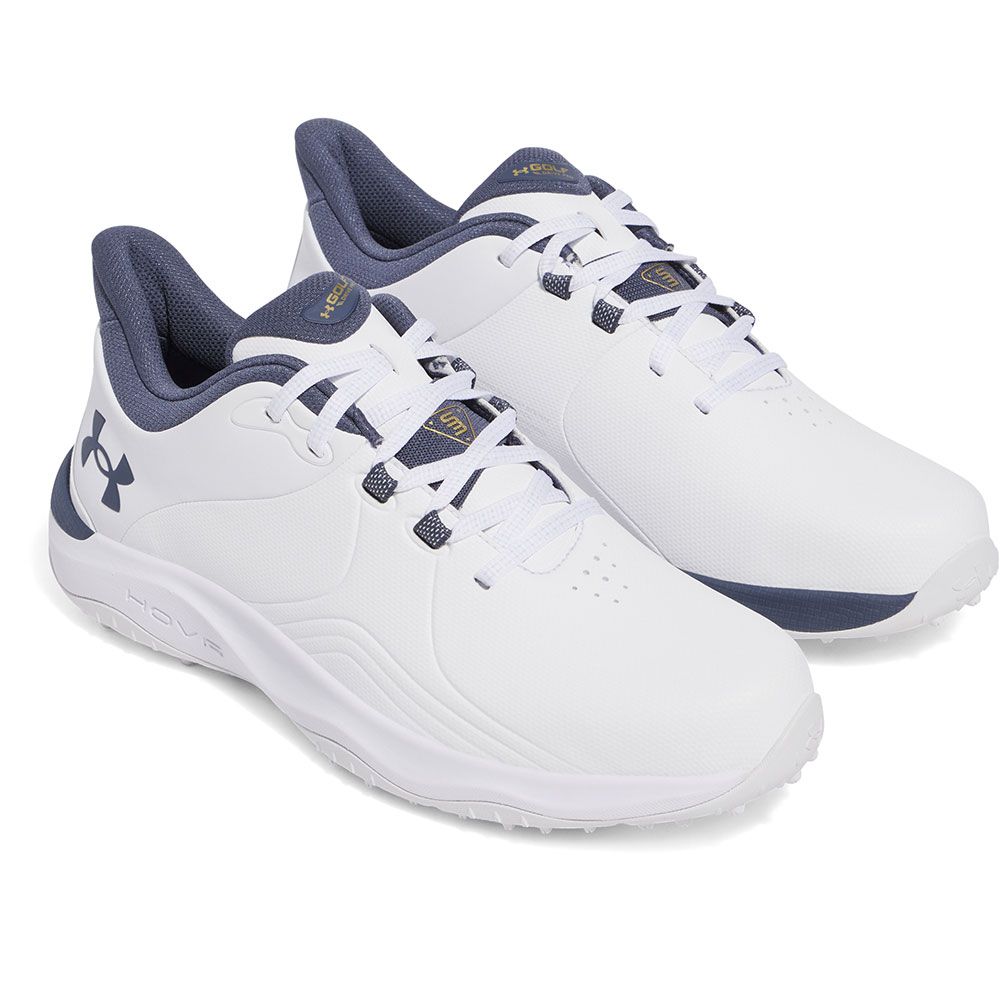 UNDER ARMOUR Under Armour Drive Pro SL Wide Golf Shoes White Downpour