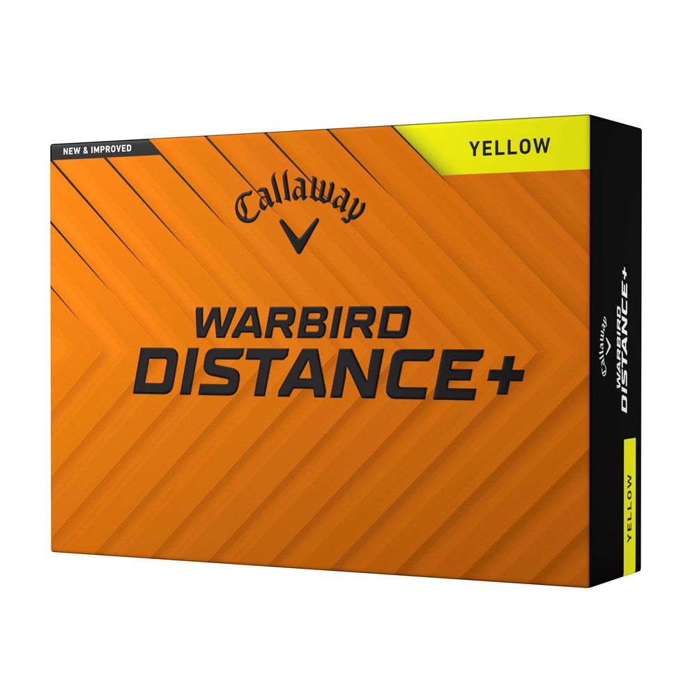 CALLAWAY Callaway Warbird Distance Yellow Dozen Golf Balls