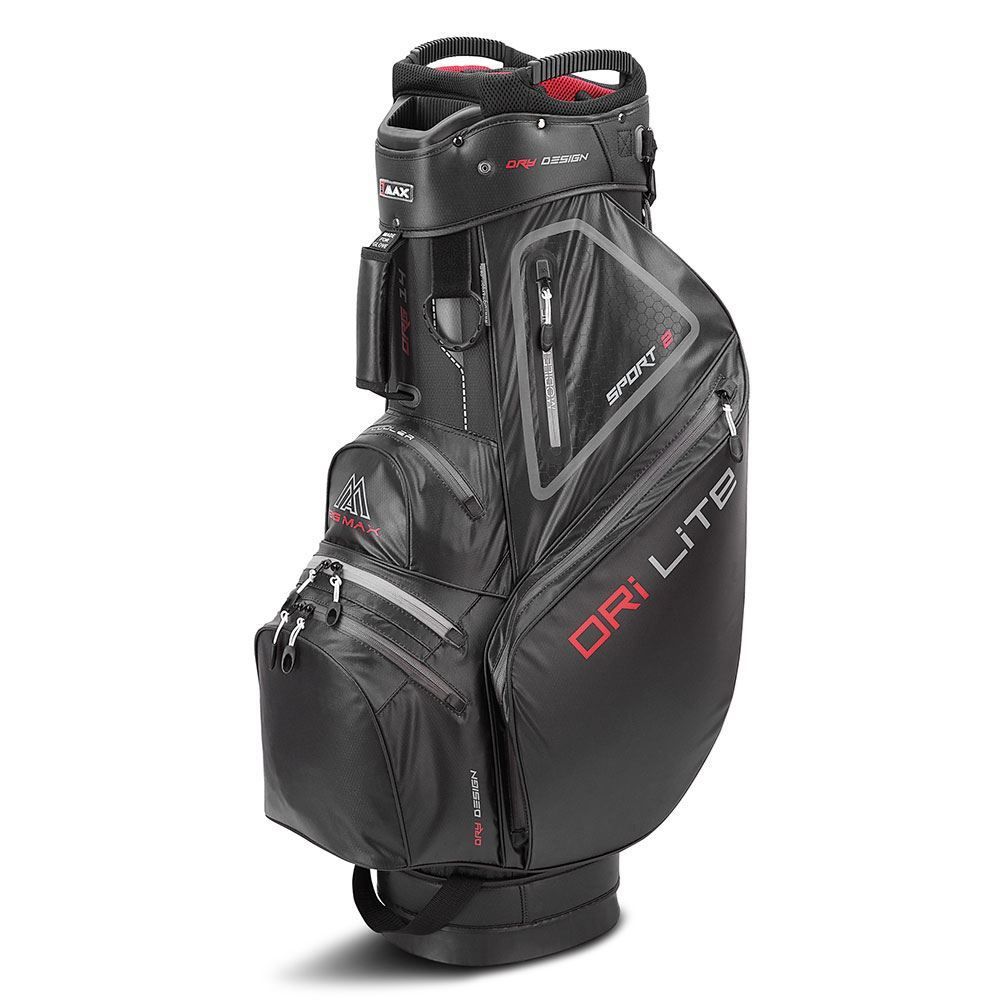 BIG MAX Big Max DRI LITE Sport 2 Cart Bag Black