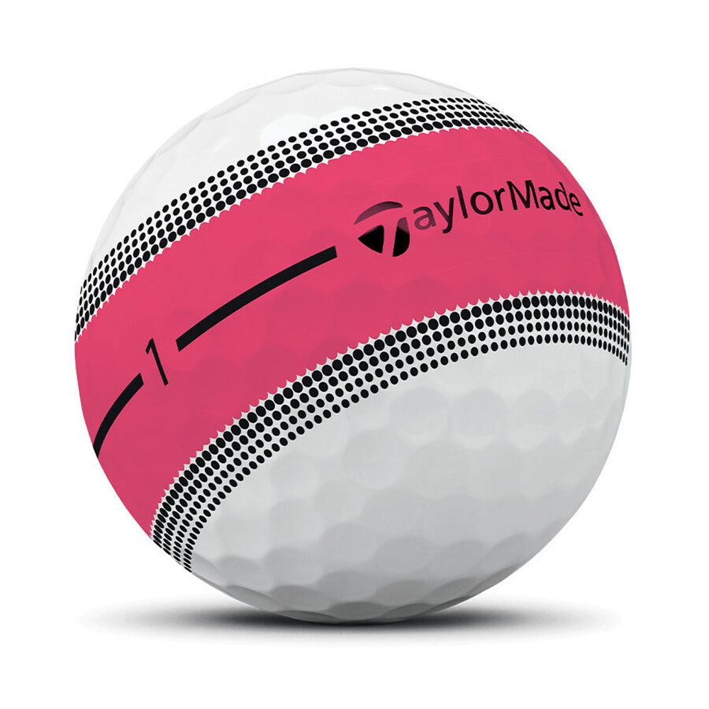 TAYLORMADE TaylorMade Tour Response Stripe Neon Pink Dozen Pack 2025