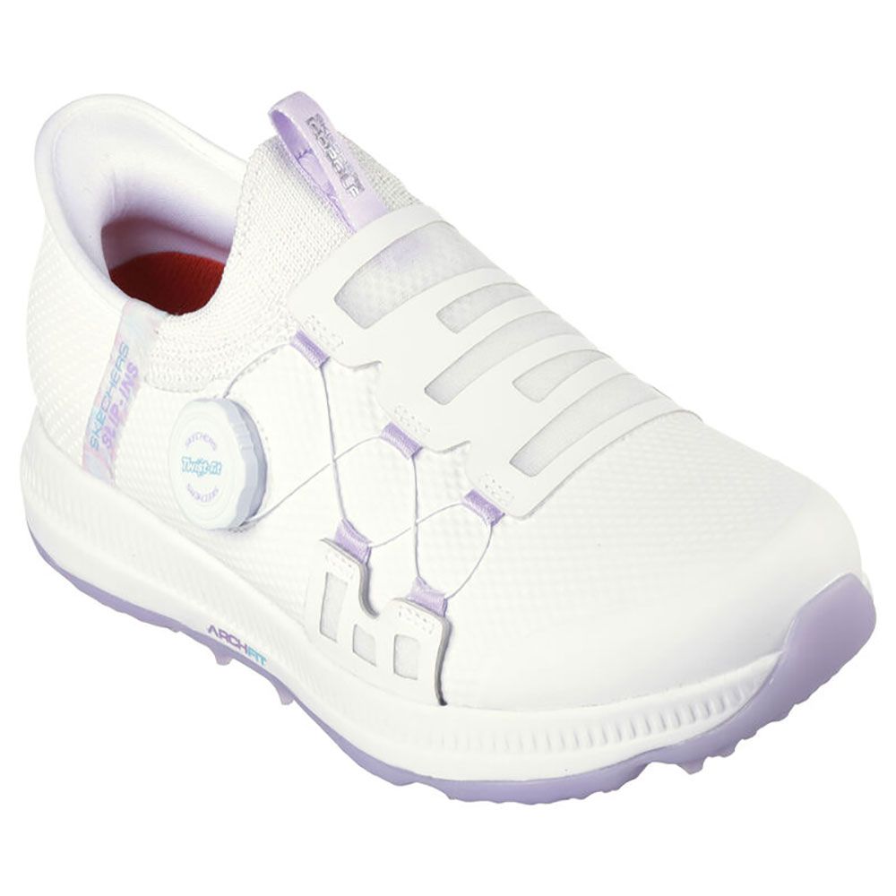 SKECHERS Skechers Elite 5 Slip ins WHT/LAV 123062