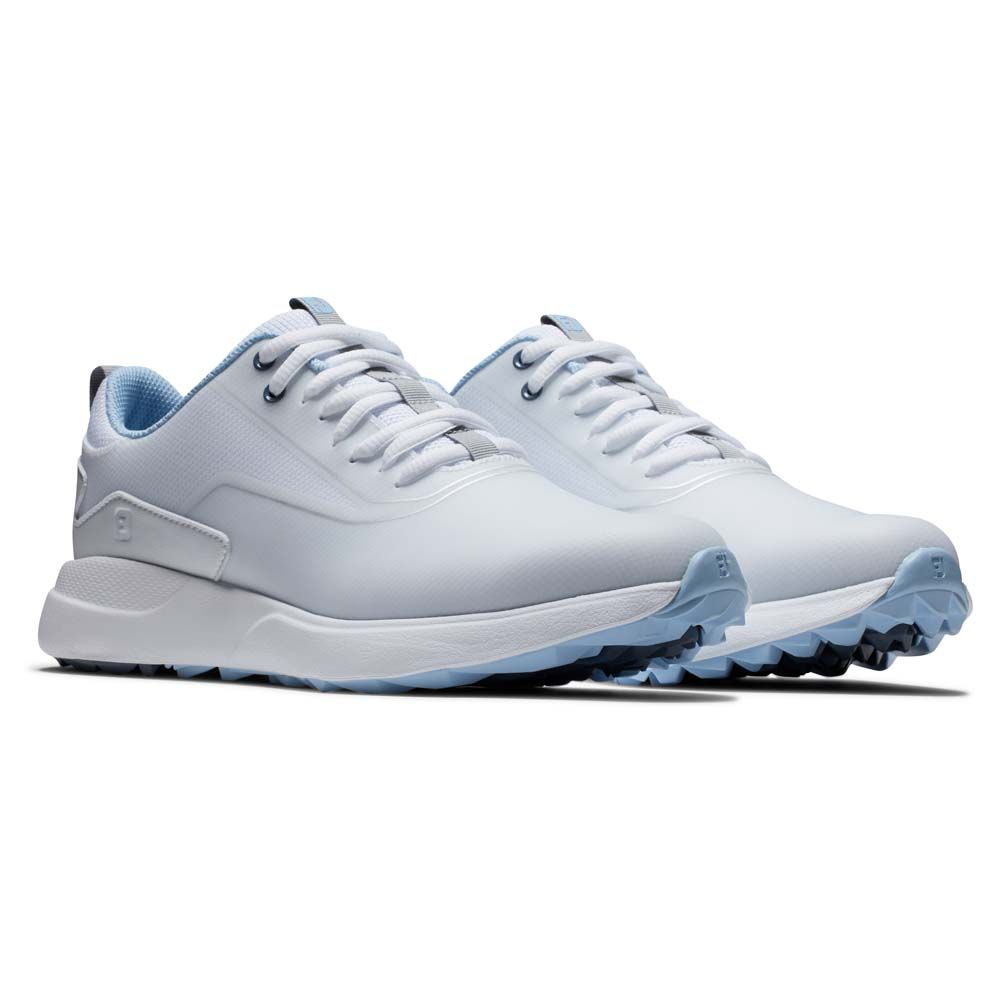 FOOTJOY Footjoy Ladies Performa Golf Shoes White Blue 99203