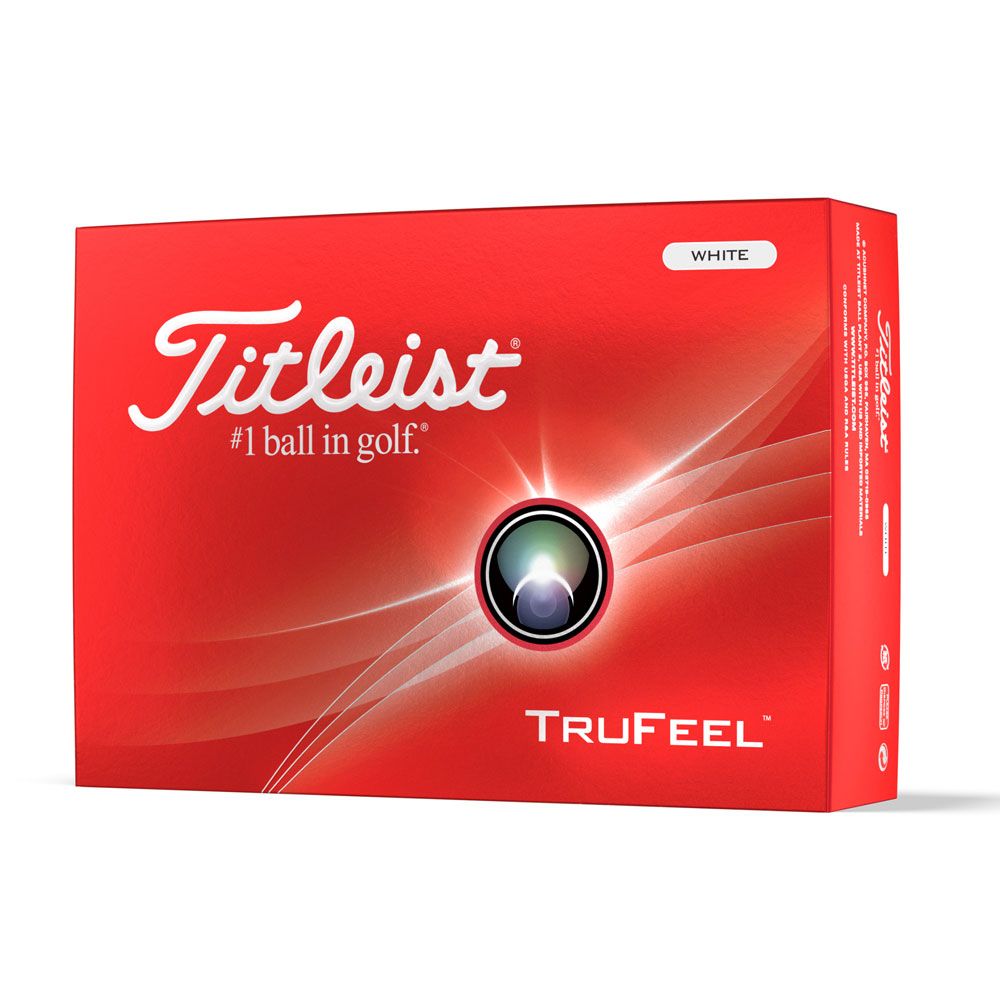 TITLEIST Titleist TruFeel White Golf Balls 2024