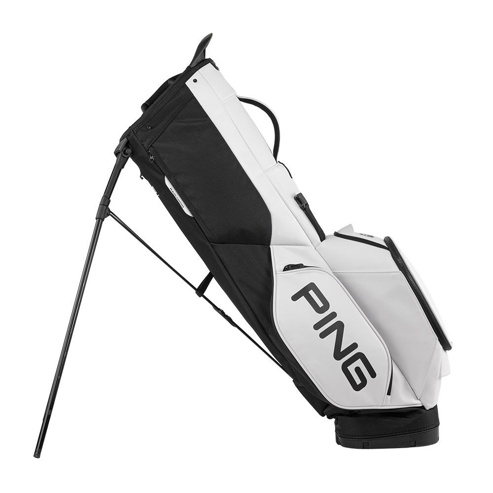 PING Ping Hoofer Tour Stand Bag White Black 2025