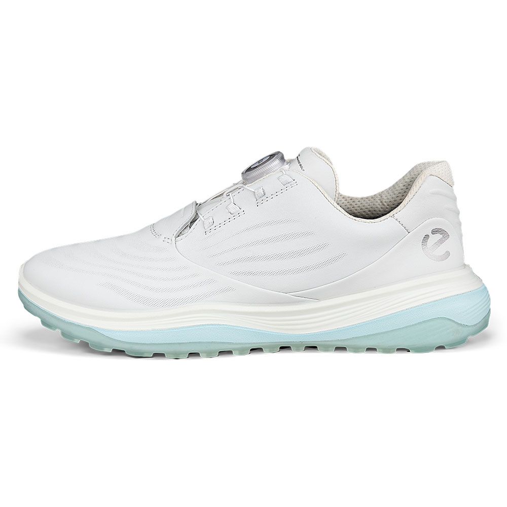 ECCO Ecco Womens LT1 BOA Golf Shoes White