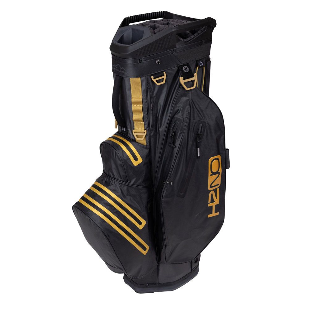 SUN MOUNTAIN Sun Mountain H2NO Lite Cart Bag Steel Black Gold