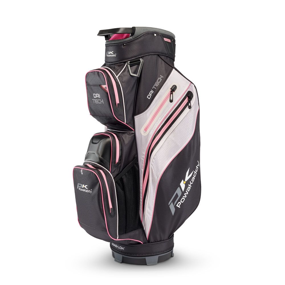 POWAKADDY Powakaddy Dri-Tech Cart Bag Black Pink 2025