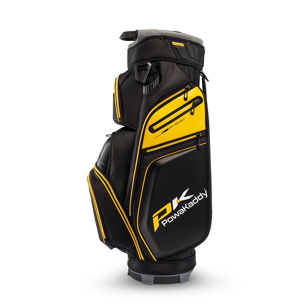 POWAKADDY Powakaddy Edge Cart Bag Black Yellow 2025