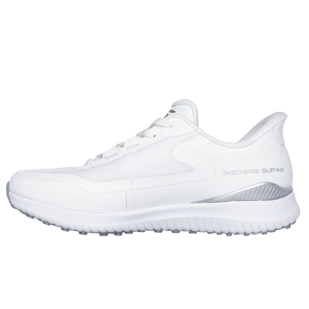 SKECHERS Skechers GO GOLF FLIGHT Womens Golf Shoes White Silver