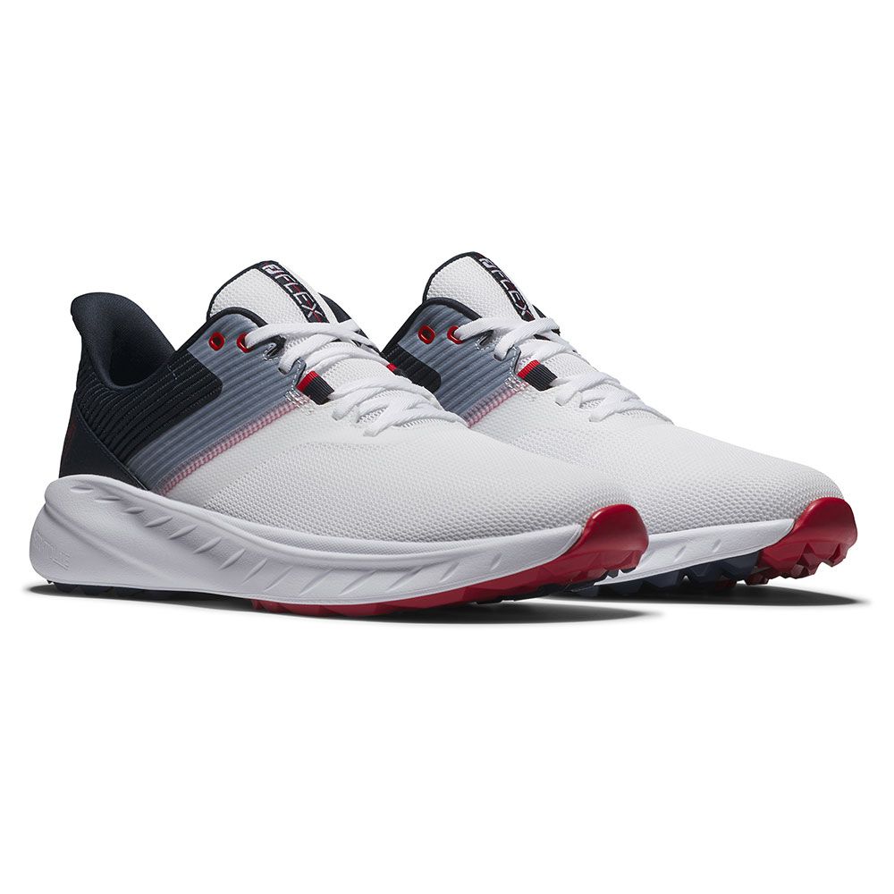 FOOTJOY FootJoy Flex White Navy Red 56289