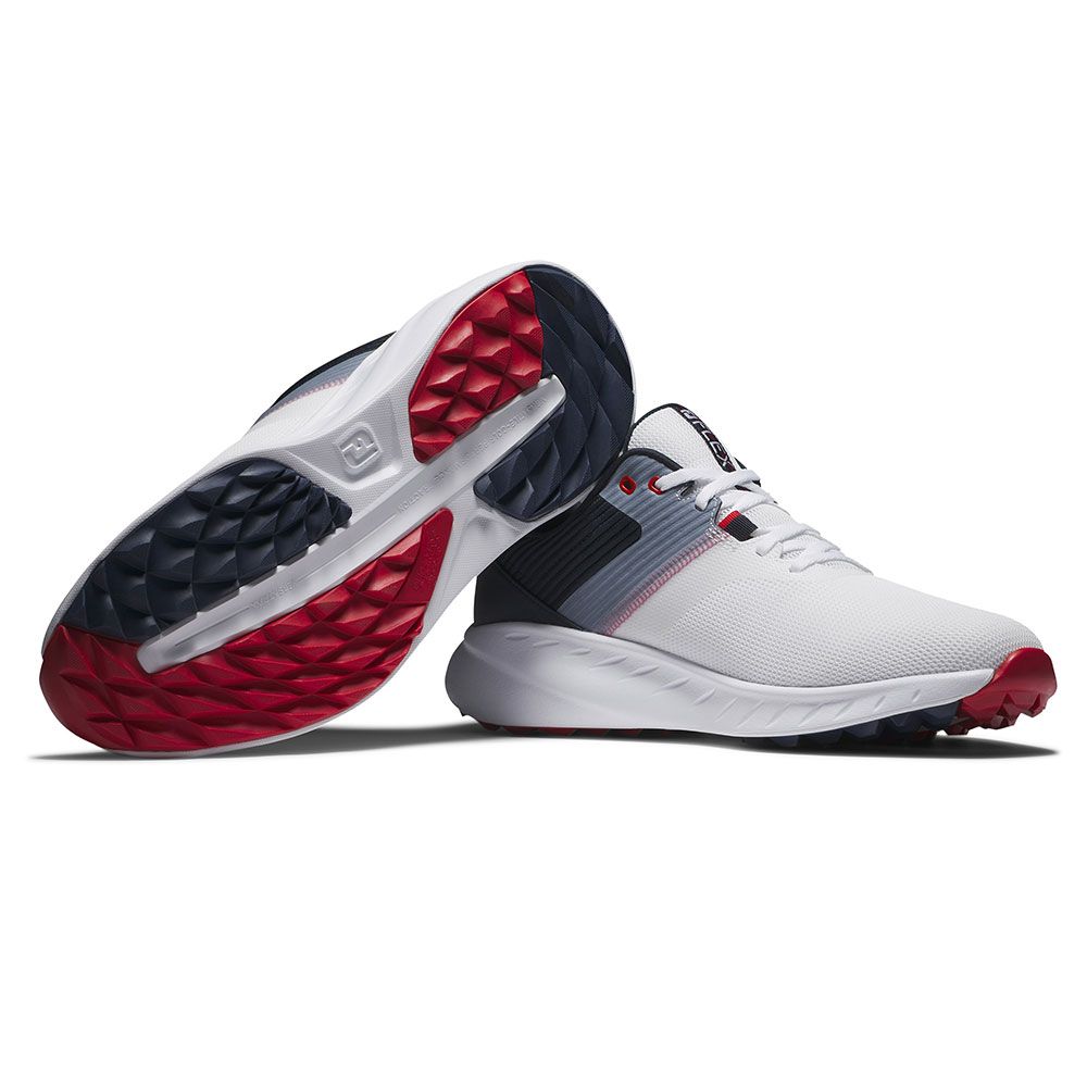 FOOTJOY FootJoy Flex White Navy Red 56289