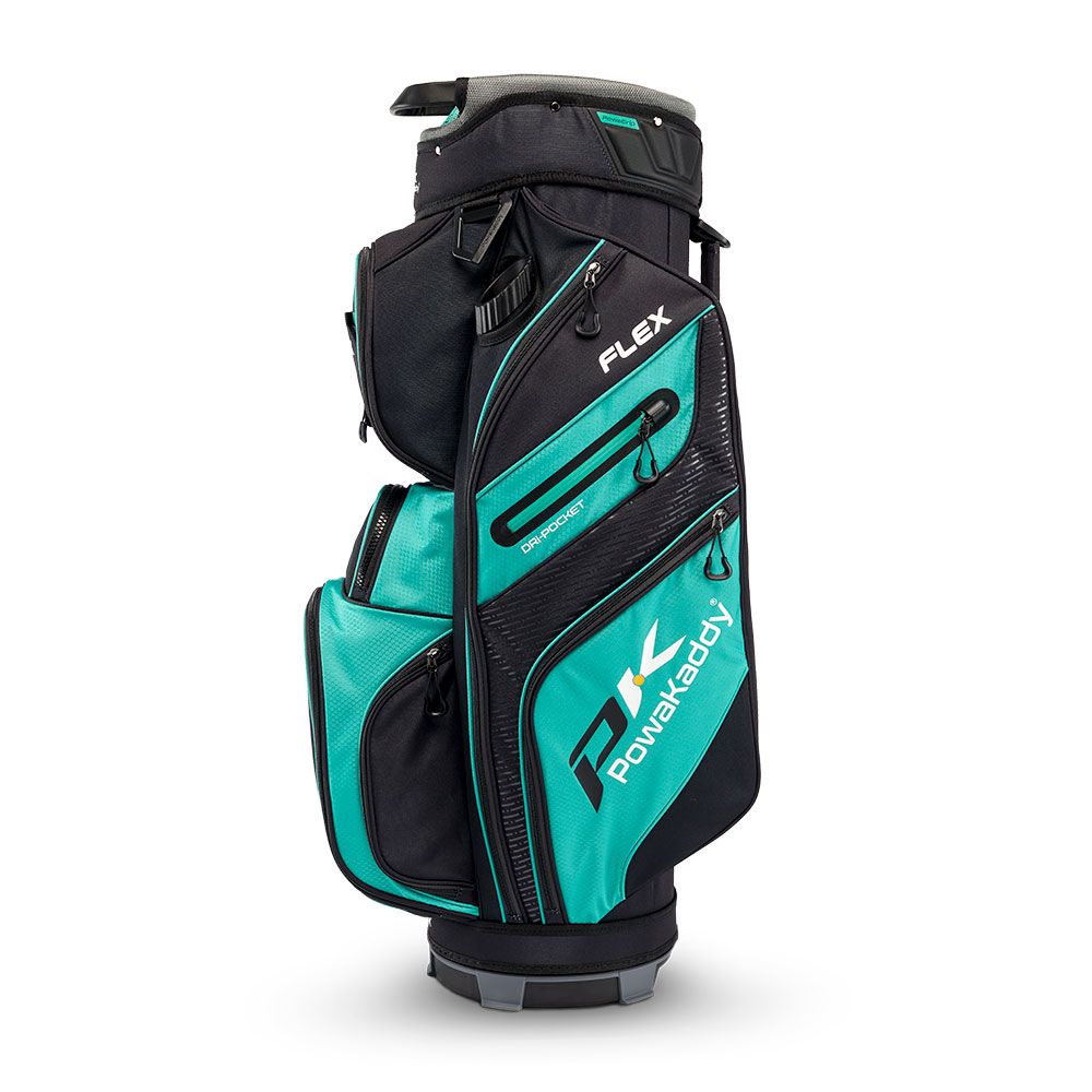 POWAKADDY Powakaddy Flex Cart Bag Grey Teal 2025