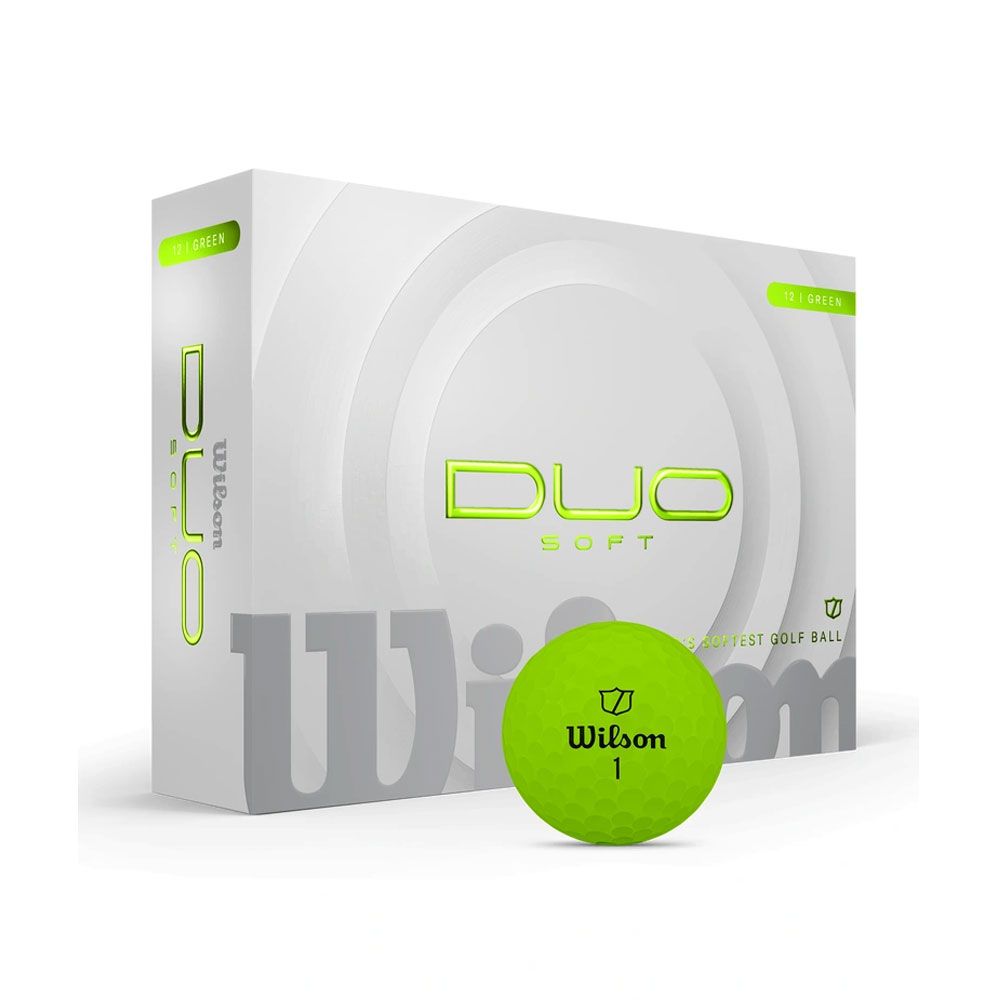 WILSON Wilson Duo Soft Green Golf Balls 2025