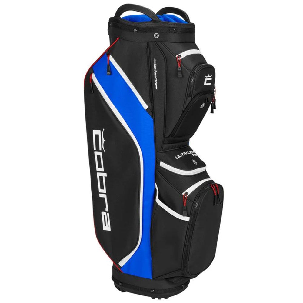 COBRA Cobra Ultralight Pro Cart Bag Black/Electric Blue