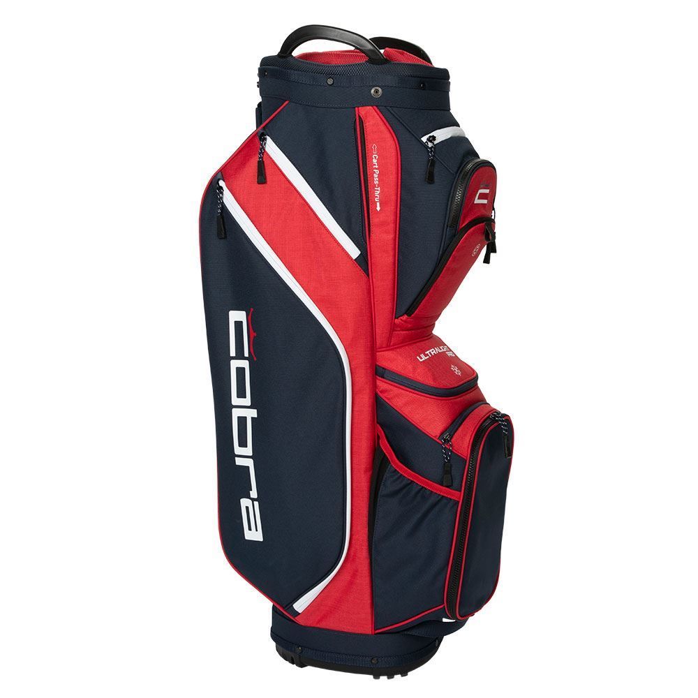 COBRA Cobra Ultralight Pro Cart Bag - Navy/Red