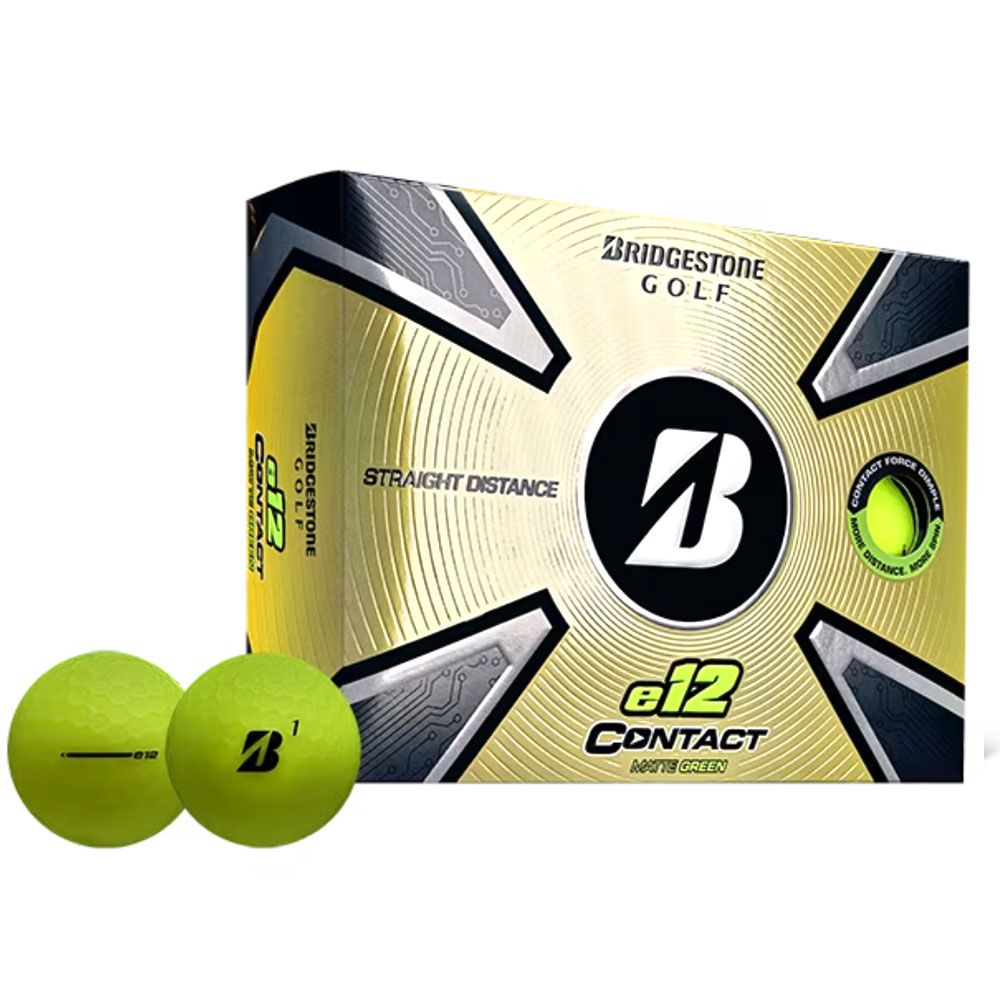 BRIDGESTONE Bridgestone E12 Contact Green Golf Balls