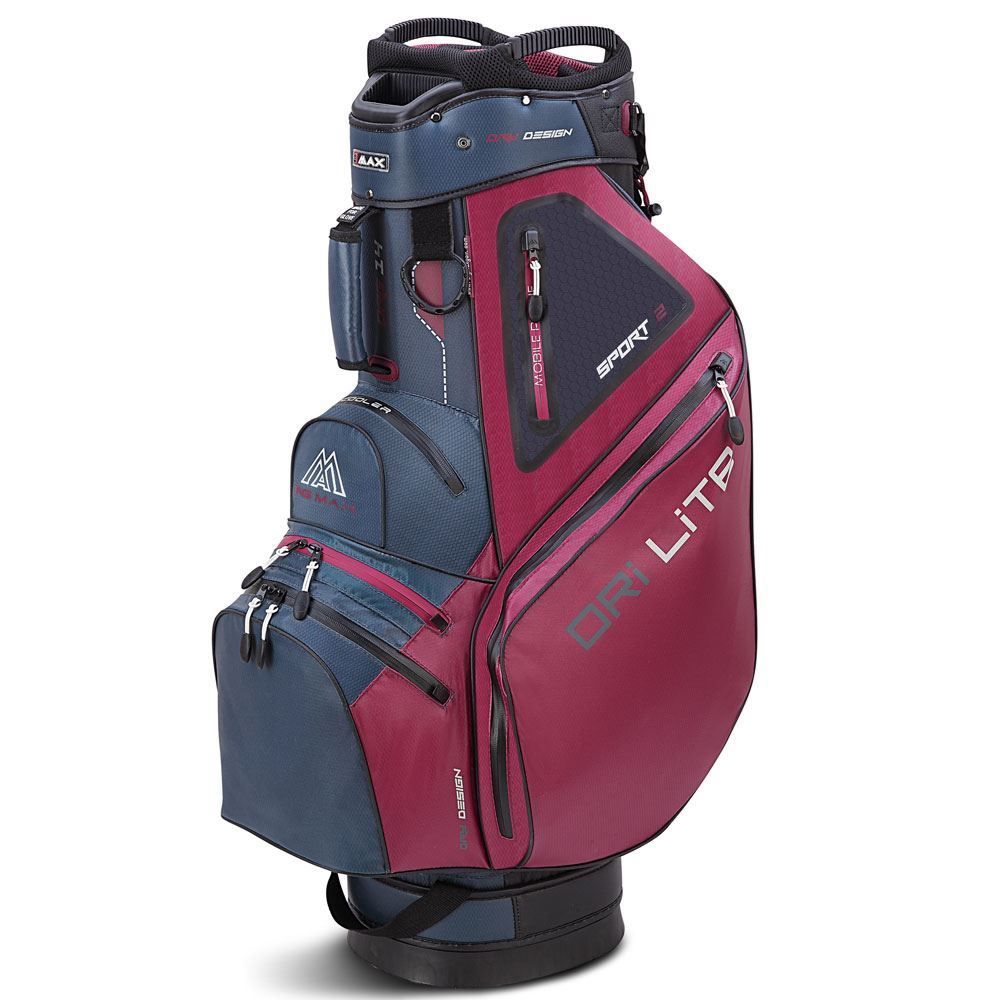 BIG MAX Big Max DRI LITE Sport 2 Cart Bag Blueberry Merlot