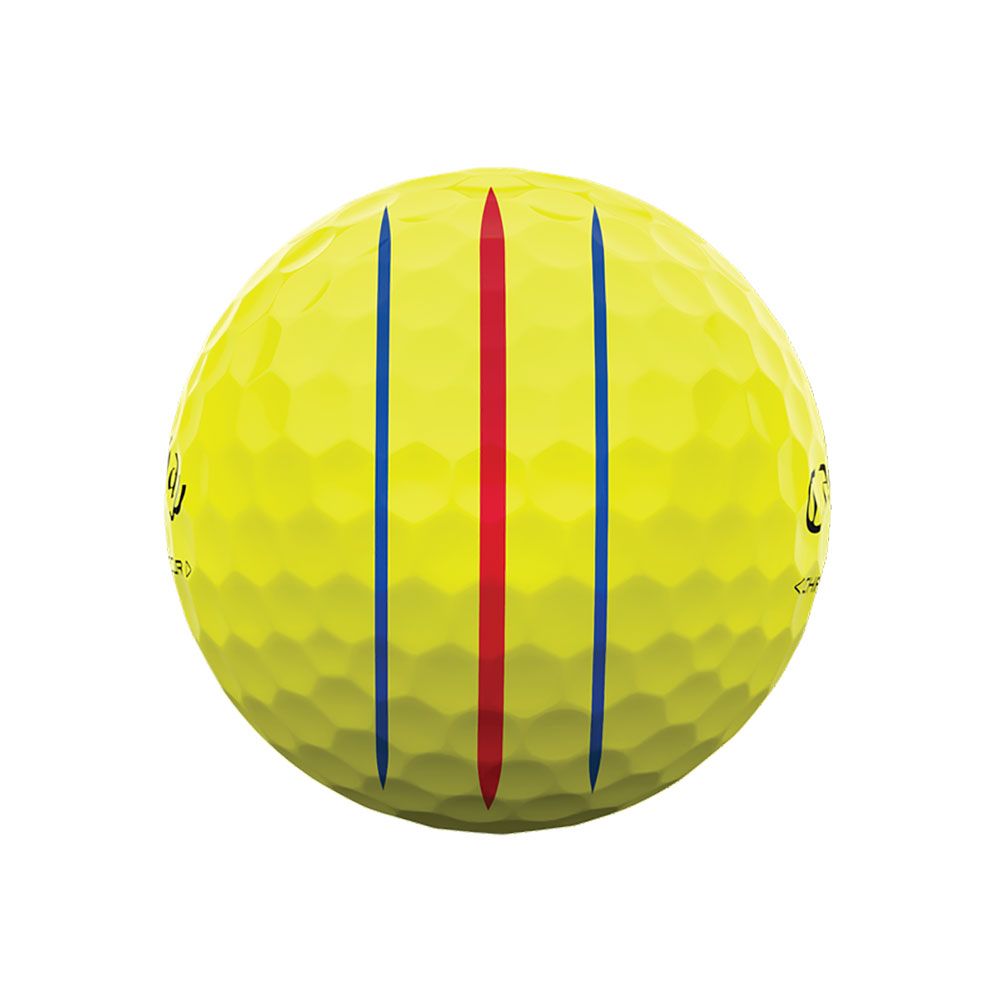 CALLAWAY Callaway Chrome Tour Triple Track Yellow Dozen Pack