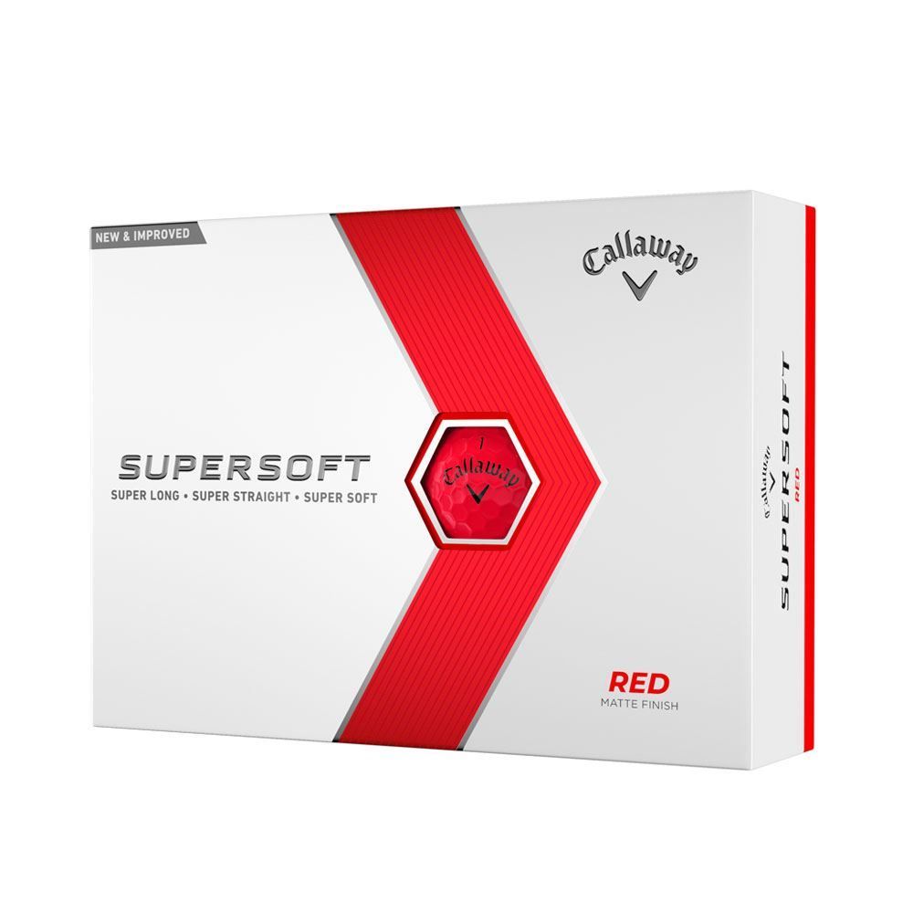 CALLAWAY Callaway Supersoft 2023 Red Dozen Golf Balls