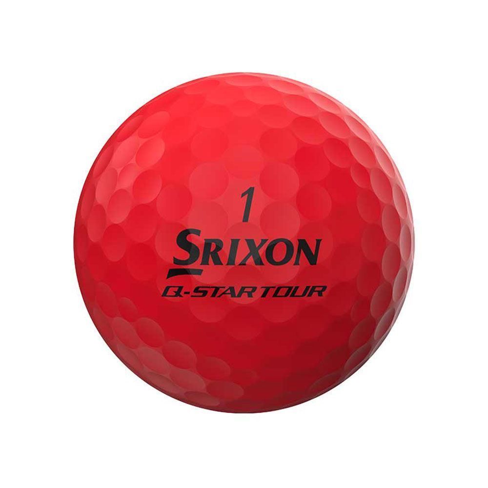 SRIXON Srixon Q Star Tour Divide Yellow/Red Golf Balls