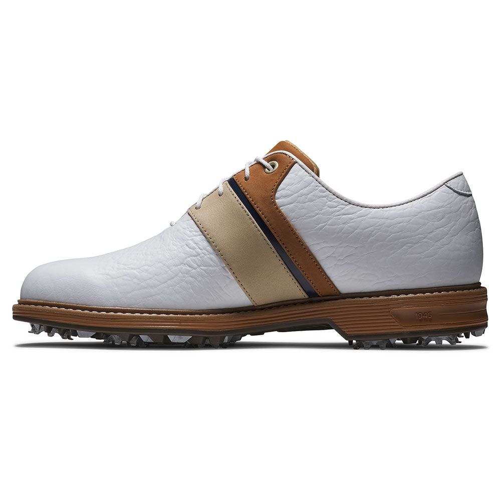 FOOTJOY Footjoy Premiere Packard LX Golf Shoes White Brown 54535