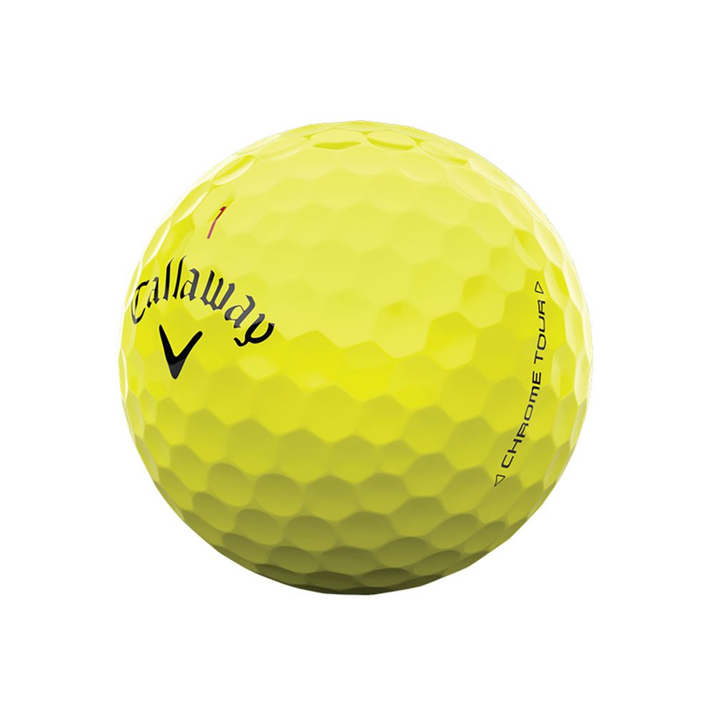 CALLAWAY Callaway Chrome Tour Dozen Pack Yellow